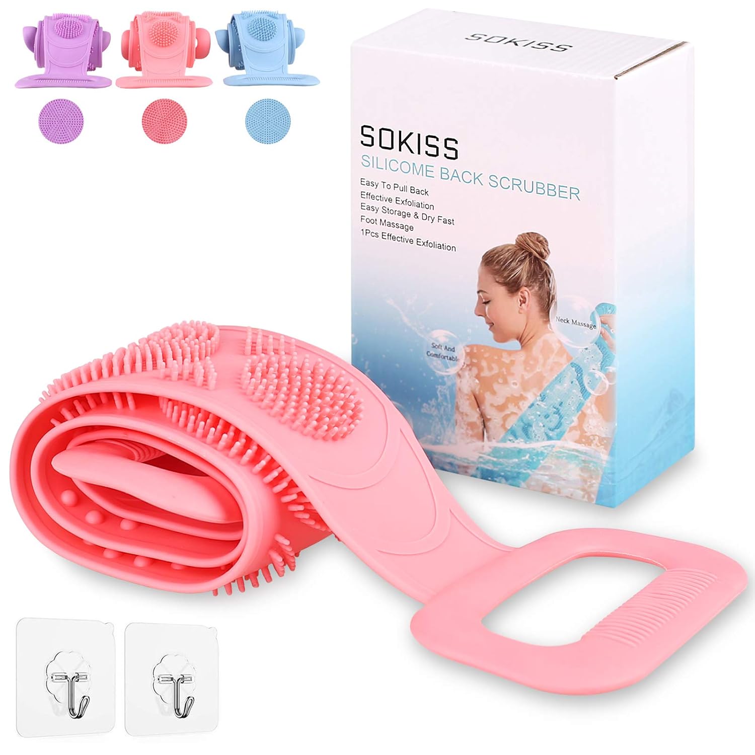 best silicone body scrubber