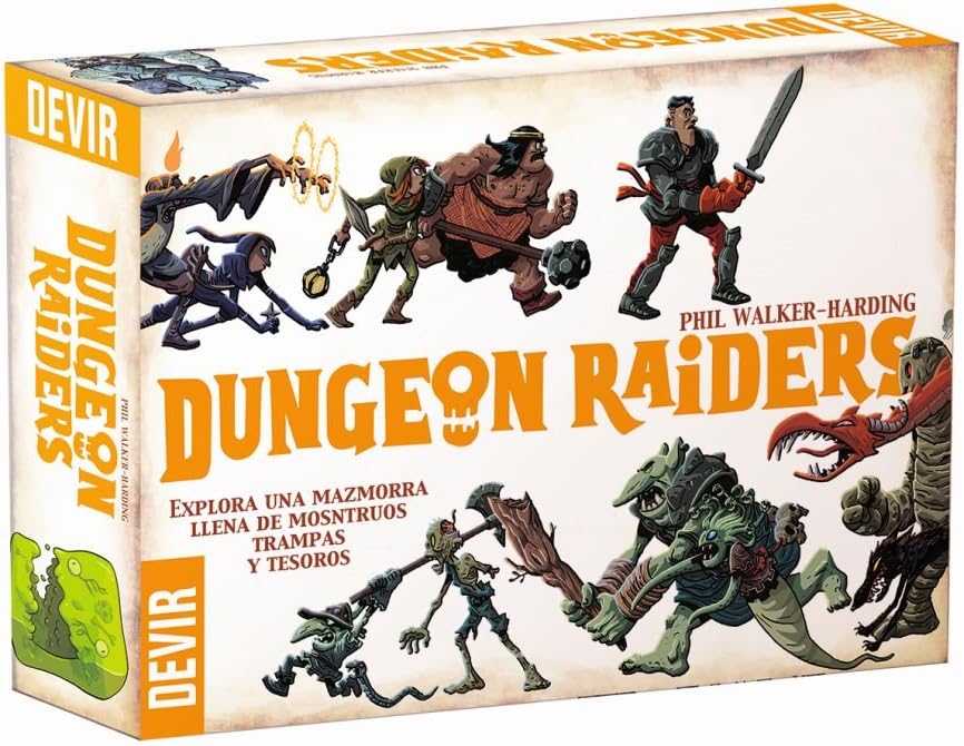 Devir- Dungeon Raiders, única (BGHRAI): Amazon.es: Juguetes y juegos