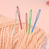 Udewo 16 Pcs Large Eye Blunt Needles Wool Knitting Tapestry Sewing Set view 6