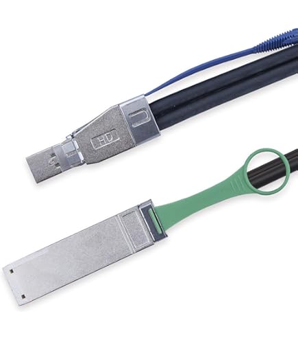 Amazon.com: QSFP (SFF-8436) to SFF-8088 DDR Hybrid Mini SAS