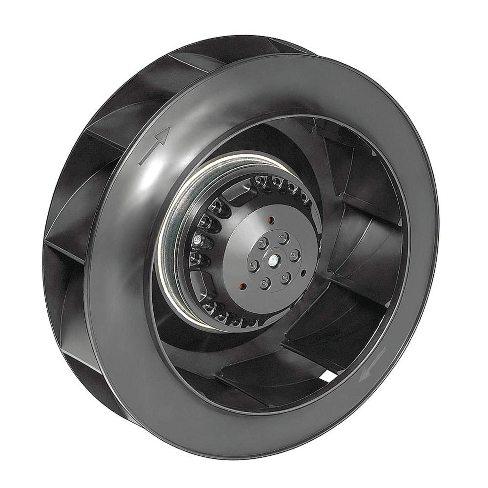 EBM PAPST R2E220-AA40-23 AC Motorized Impeller Blower | 220mm x 63mm, 230VAC | High-Performance Ventilation