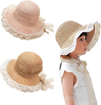Toddler girl floppy sun hat Clearance