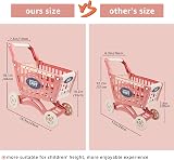 deAO Kids Shopping Cart Trolley 65 PCS Playset Red view 4
