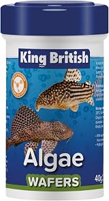 King British Algae Wafers 40g Multi-Vitamin Sinking Catfish Food