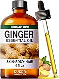Kukka Ginger Essential Oil for Hair, Skin & Massage