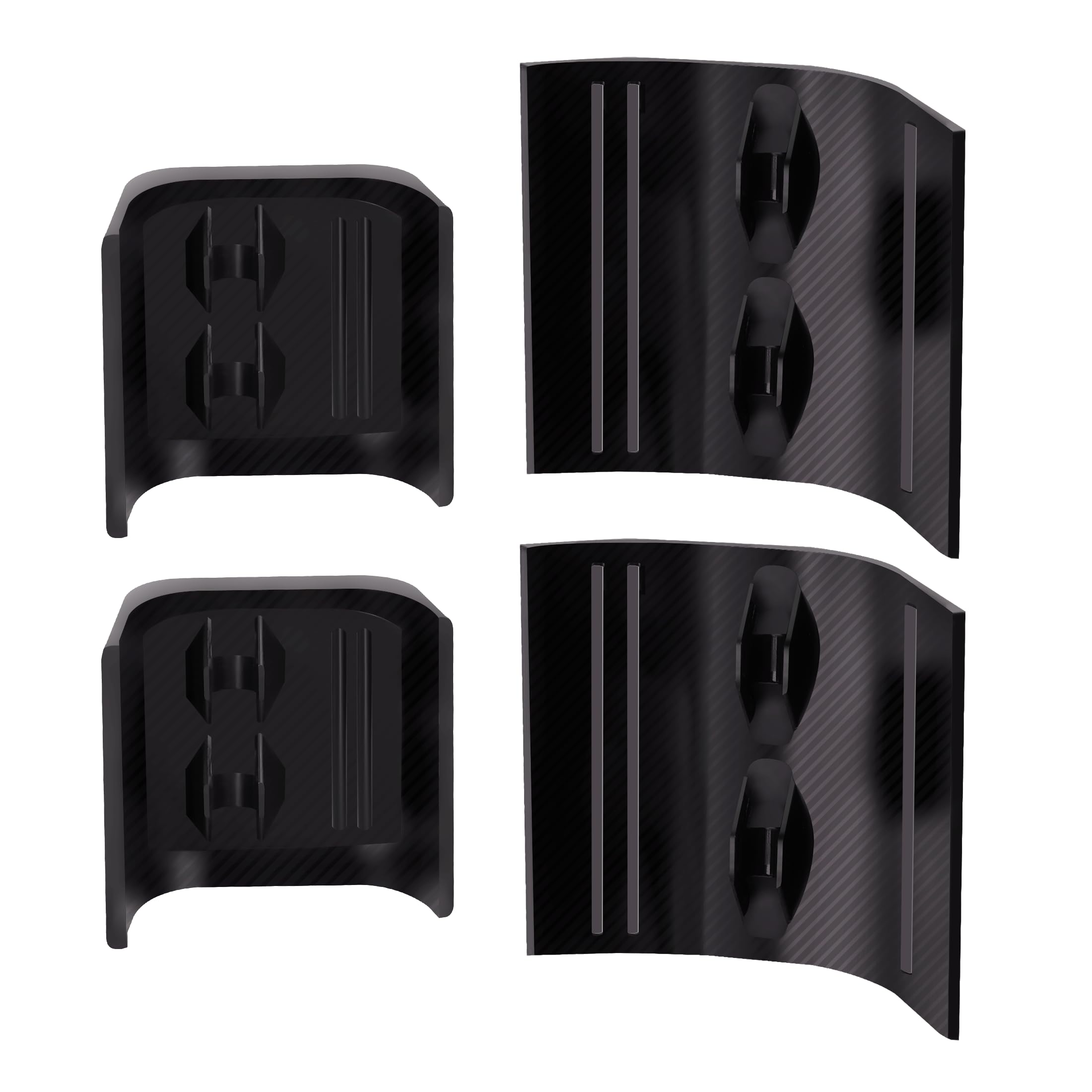 Photo 1 of XTPTFABS Middle Seat Floor Anchors Covers (Black,Plastics) Compatible with Honda Odyssey 2018 2019 2020 2021 2022 2023 2024 2025, Fits Second Row Middle Seat Anchors