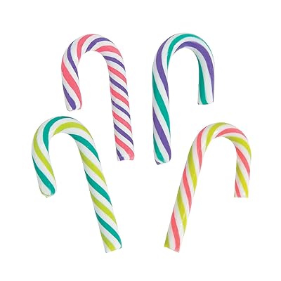 Buy Holiday Brights Mini Candy Canes For Christmas Bulk Set Of 100 Individually Wrapped Assorted Bright Colors Online In Indonesia B016yxnumq