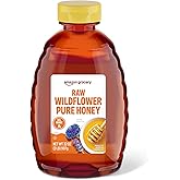 Amazon Grocery, Raw Wildflower Honey, 2 Lb (Previously Amazon Fresh, Packaging May Vary)