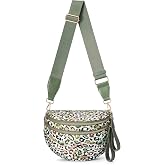 Checkered Crossbody Bag Bum Bag for Women,Spacious Fanny Packs Belt Bag | Stylish and Versatile,football mom essentials,Checkered Purse,mom bag,crescent bag,over the shoulder bags for women