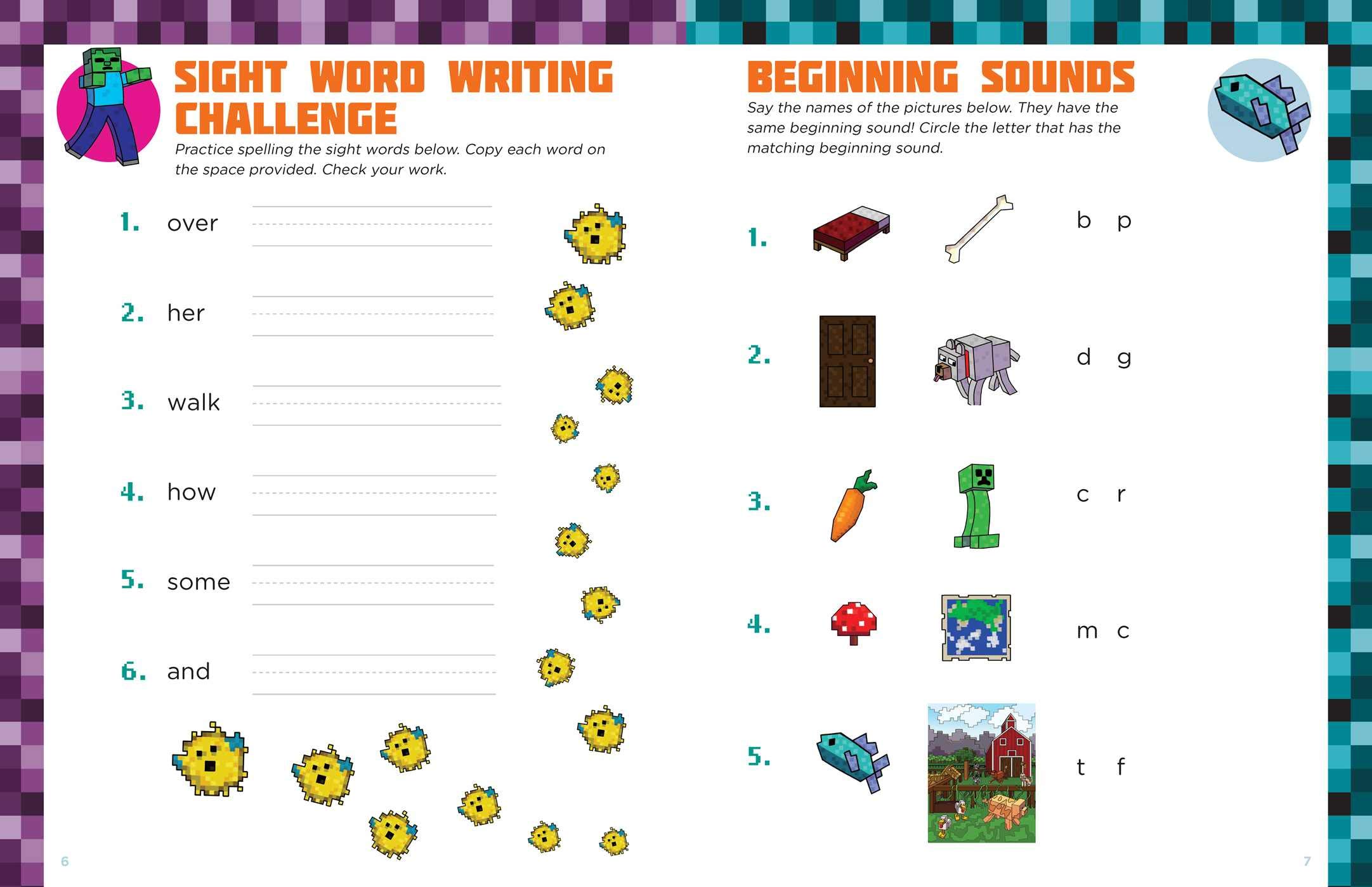 Spelling for Minecrafters: Grade 1 Spelling for Minecrafters: Grade 1 Paperback