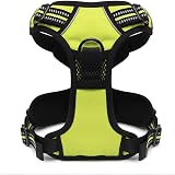 Truelove Dog Harness No-pull Reflective Neon Yellow Size S TLH5651 view 5