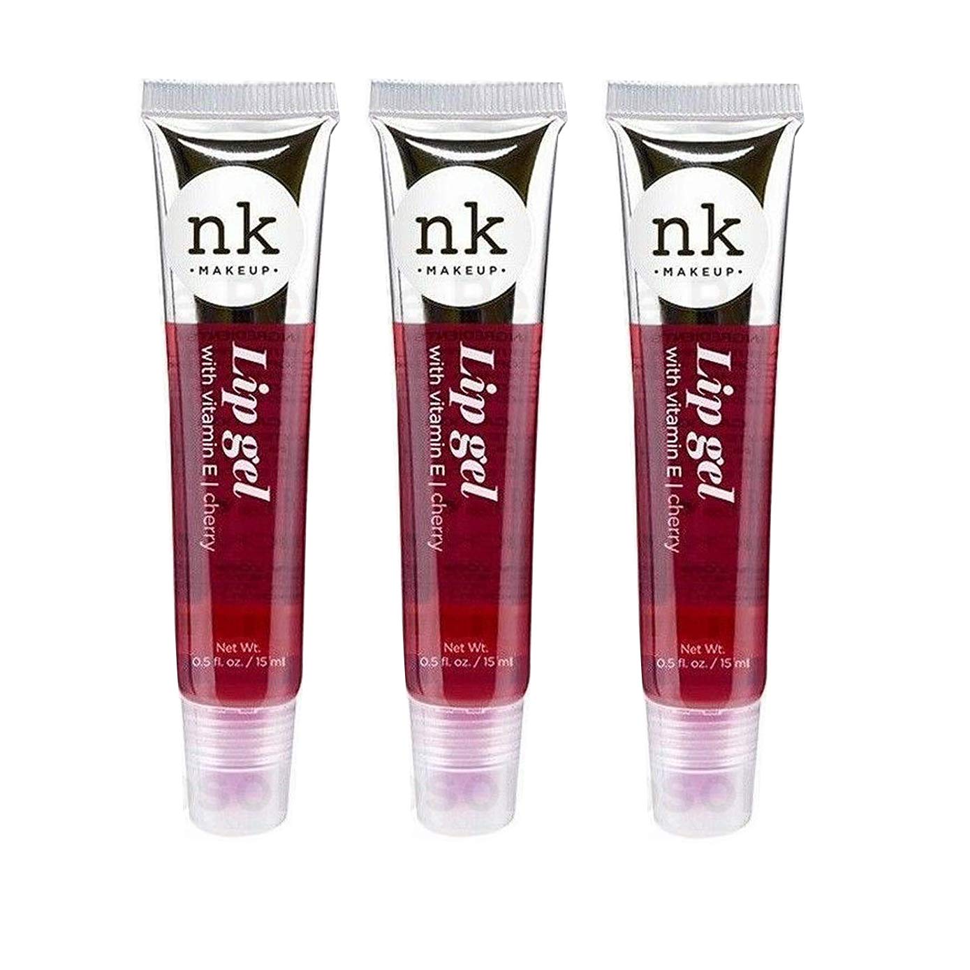 3 Pack) NICKA K Lip Gel - Cherry 