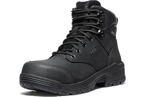 KEEN Utility Men's Evanston 6" Composite Toe Waterproof Leather Durable Construction Work Boots