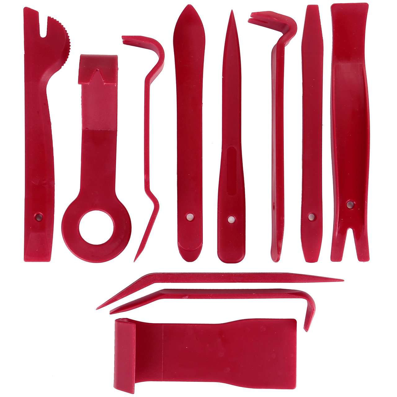 GraceMe Panel Removal Tool 11 pcs - Premium Auto Trim Upholstery Removal Kit - Easiest to Use Fastener Remover Door Trim Molding Dash Panel – The Last Pry Bar Scraper You Will Ever Buy