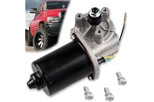 E-Vniko Windshield Wiper Motor Compatible with Dodge Ram 1500 2500 3500 1997 1998 1999 Replacement Front Wiper Motor 55076549 55076549AC