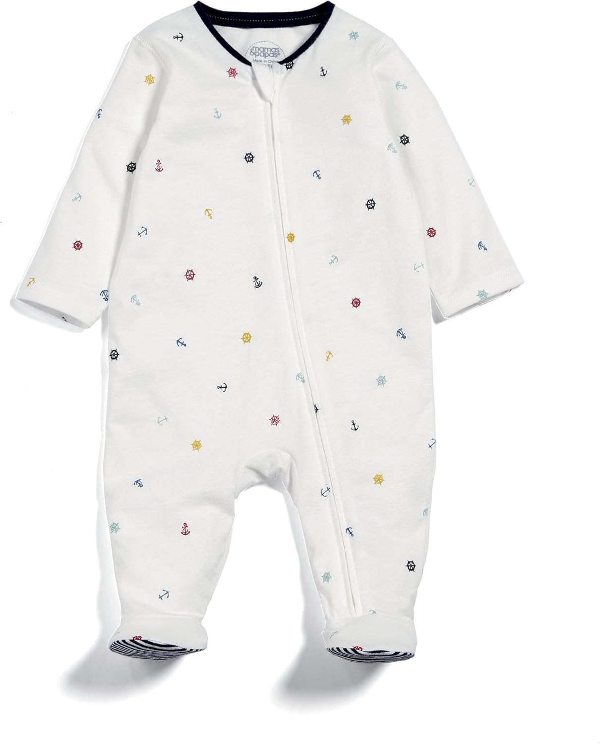 mamas and papas zip sleepsuit