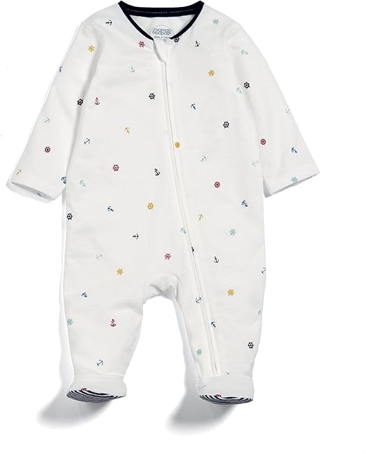 newborn zip sleepsuits