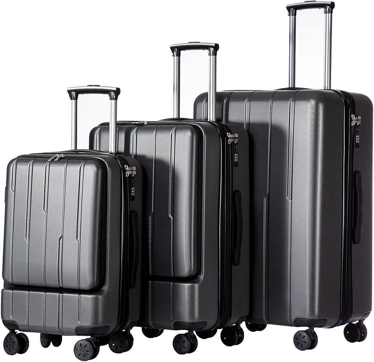 coolife luggage set lock