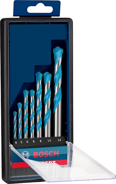 Bosch EXPERT Cyl-9 MultiConstruction Drill Bit Set 4-12 mm 7 pc
