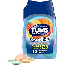 Amazon.com: TUMS Smoothies - Tabletas masticables antiácidas extra ...