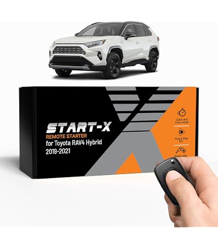 Amazon.com: Start-X Remote Starter Kit for Toyota RAV4 (2019, 2020