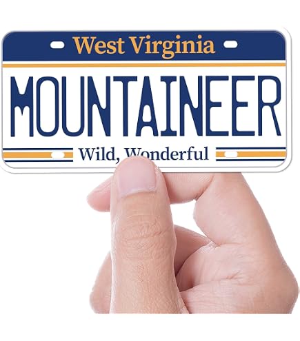 West Virginia State Flag Sticker Car Decal Bumper Sticker Truck Window WV