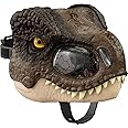 Mattel Jurassic World Dominion Chomp N Roar Dinoaur Mask, Tyrannosaurus Rex Dino Role-Play Toy & Costume Accessory with Jaw Motion & Roar Sounds