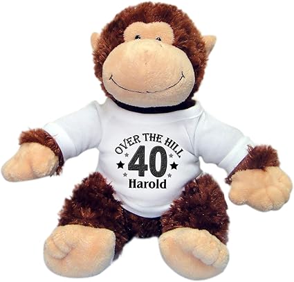 personalized monkey stuffed animal