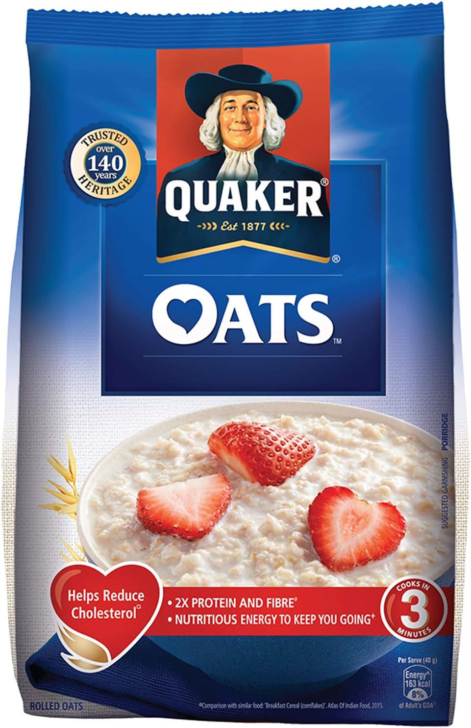 Quaker Oats Pouch, 1000 g Amazon.in Grocery & Gourmet Foods
