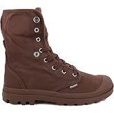 Palladium Men's Baggy Foldable Cuff Canvas Combat Ankle Boots