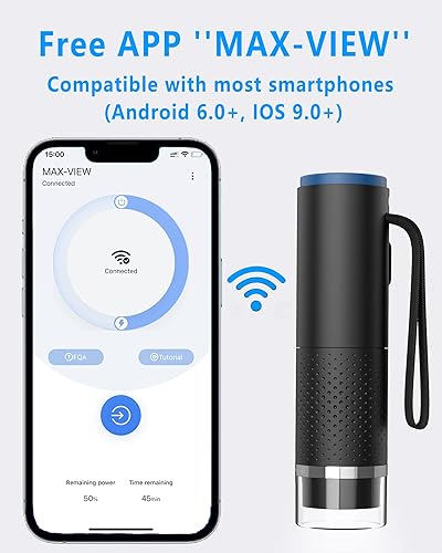 Inspection Camera T Takmly Microscope App ANNLOV Inch LCD T TAKMLY