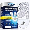 Mouth Guard for Grinding Teeth at Night: Dental Guard for Sleeping at Night - Nighttime Protection for Teeth (4 Pack)