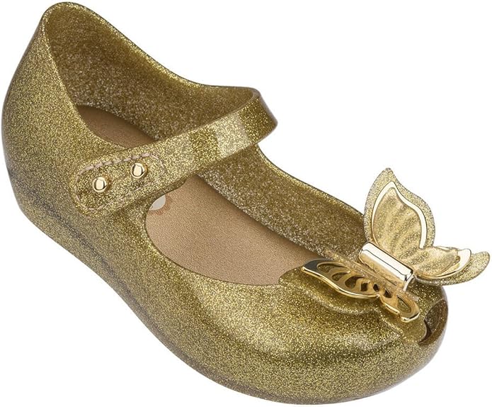 little girl champagne shoes
