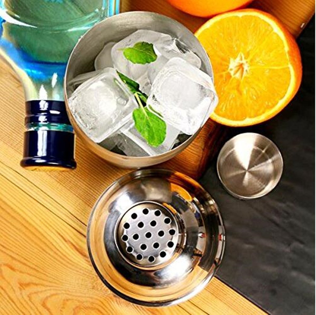 Cocktail Maker Set 10 Pce Home Cocktail Making Kit with Manhattan