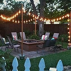 Banord Outdoor String Lights, 48FT Waterproof Patio