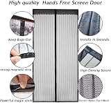 YRH Magnetic Fly Screen Door 120x200cm Heavy Duty Self-Sealing Mesh view 3