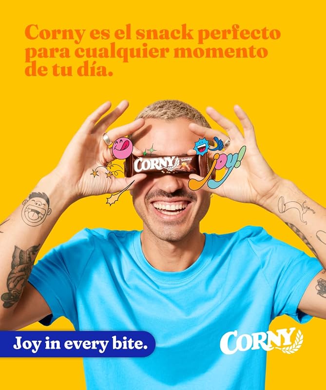 Barras de Cereais com Chocolate ao Leite, 10x6x25 g