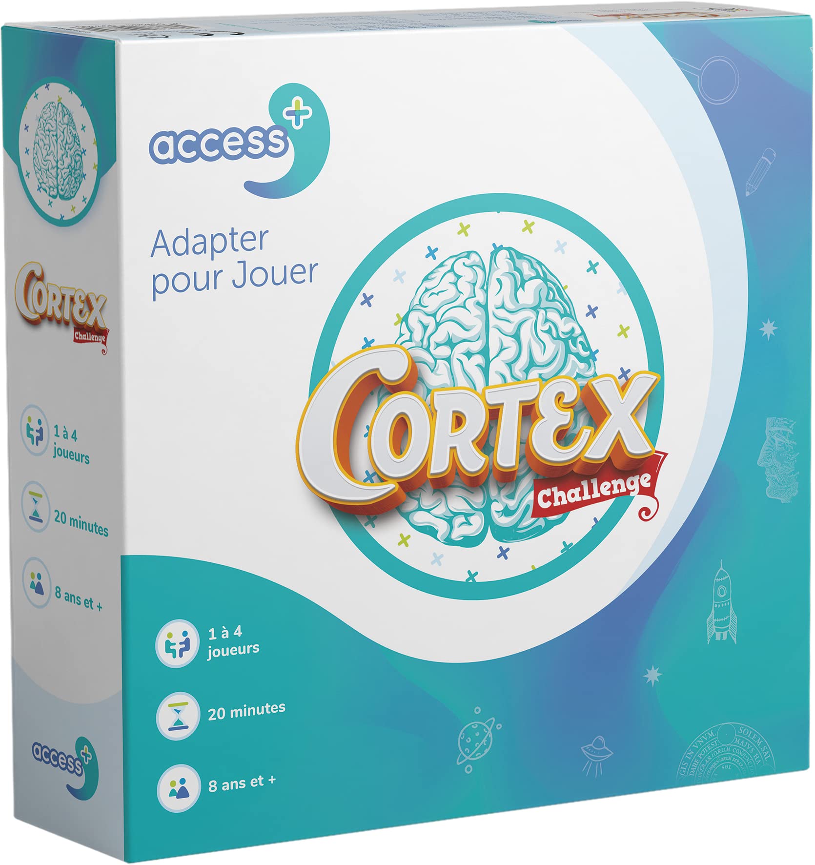 Access+ | Cortex Access+ | Jeu De Société | Jeux Adaptés Pour Les Troubles Cognitifs | À Partir De 6 Ans | 1 À 4 Joueurs | 20 Minutes Acscor01Fr
