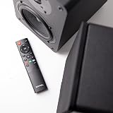 Roxel Onyx Active Bookshelf Speakers 100W RMS HDMI ARC Bluetooth 5.0 Black view 7