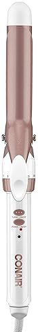 Education Supplies & Craft Supplies - Conair Double Ceramic 1-Inch Curling Iron, 1-Inch Barrel Creates Classic Curls, Hair Curler for Use on Short, Medium, & Long Hair, White/Rose Gold