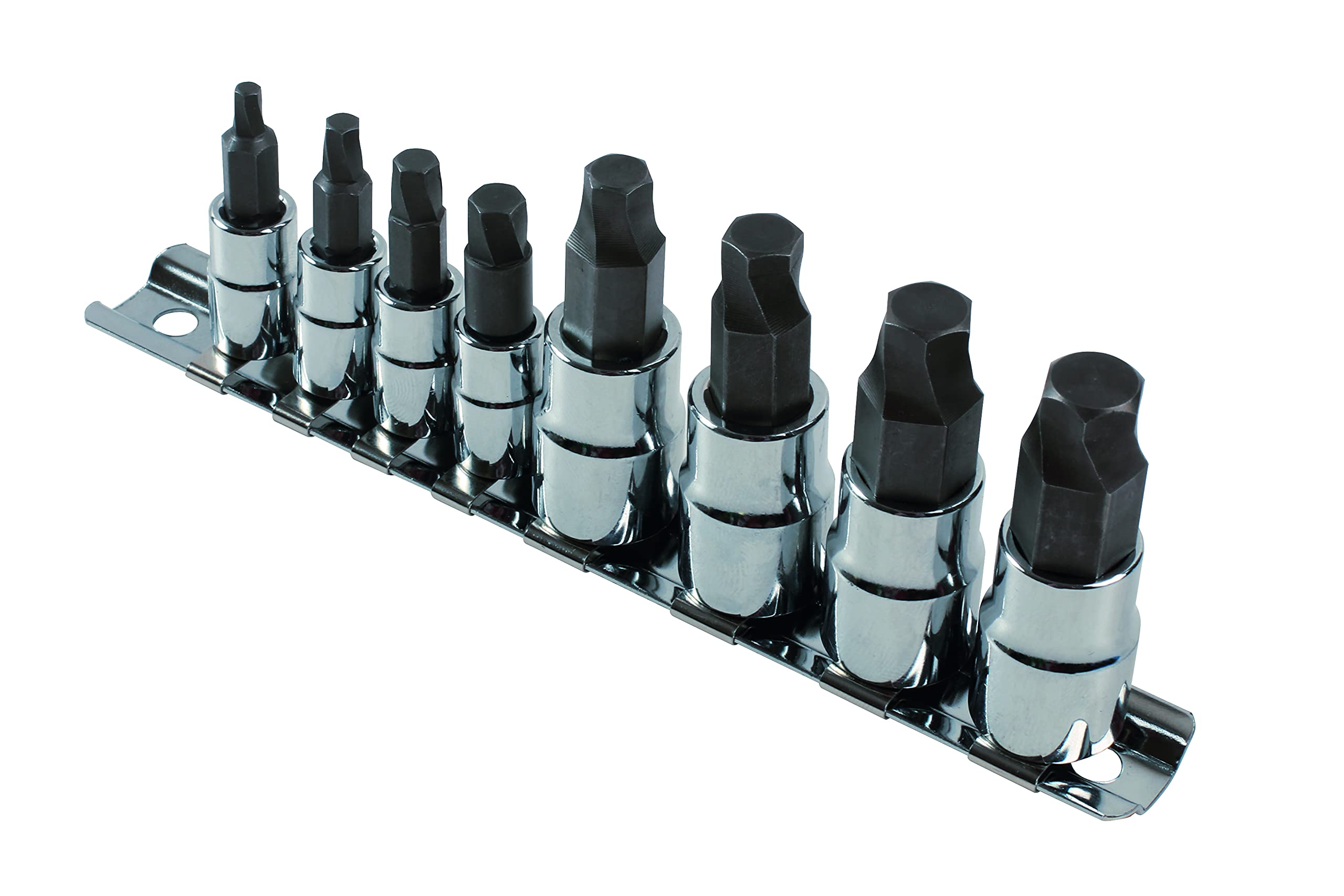 Laser 8052 Extractor Set for Damaged Hex Fasteners, Variety Pack
