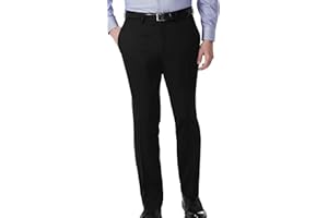 Kenneth Cole Men's Slim Fit Heather Dress Pant