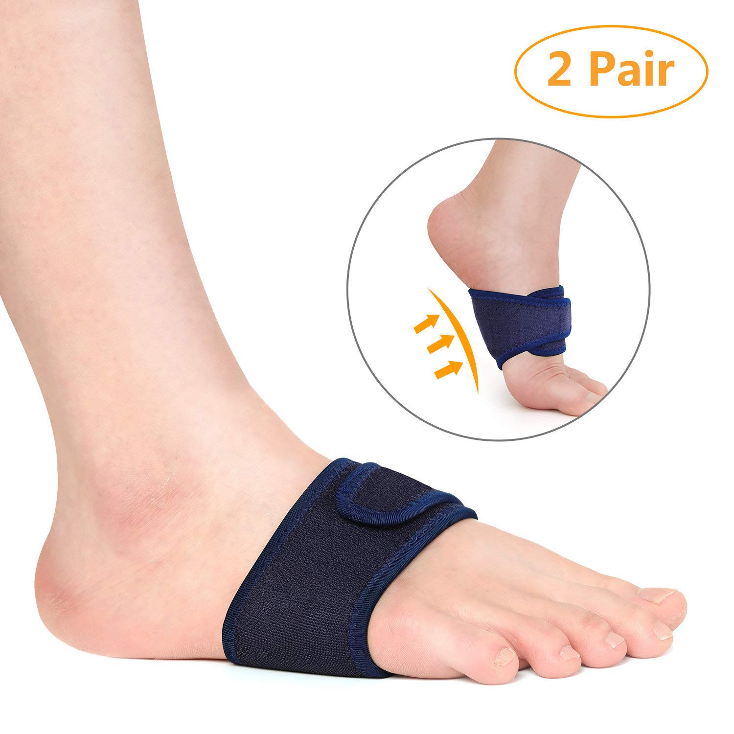 exeblue Arch Support for Plantar Fasciitis,Foot Arch Band