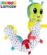 LAMAZE Fidget Caterpillar Newborn Toy Bendable Body Chime Sensory 0-6 Months view 8