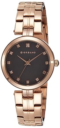 Giordano Analog Grey Dial Womens Watch-A2044-66