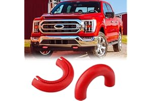 Front Tow Hooks Covers Compatible with 2004-2024 Ford F150, Bronco Base/Big Bend/Outer Banks 2021-2024, 2017-2021 Toyota Tund
