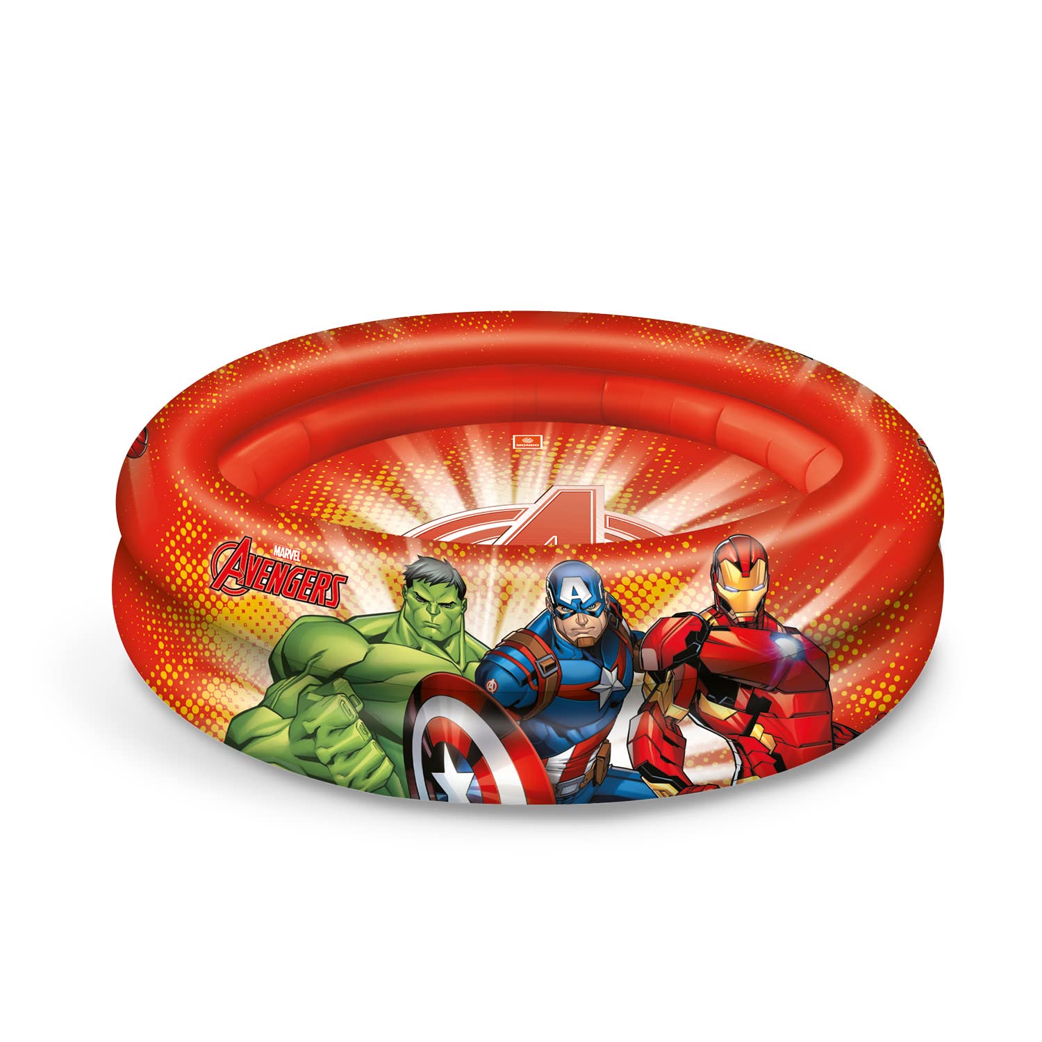 Mondo Toys - AVENGERS| 2 Rings Pool - Inflatable pool for children 2 rings - diameter 100 cm - +10 months - 16913
