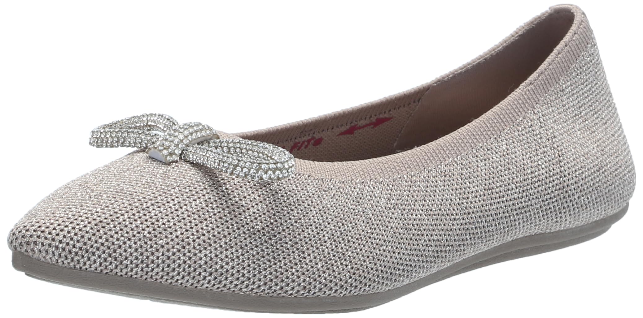 Skechers Women’s Cleo Point – Glitzy Haze,Taupe,9