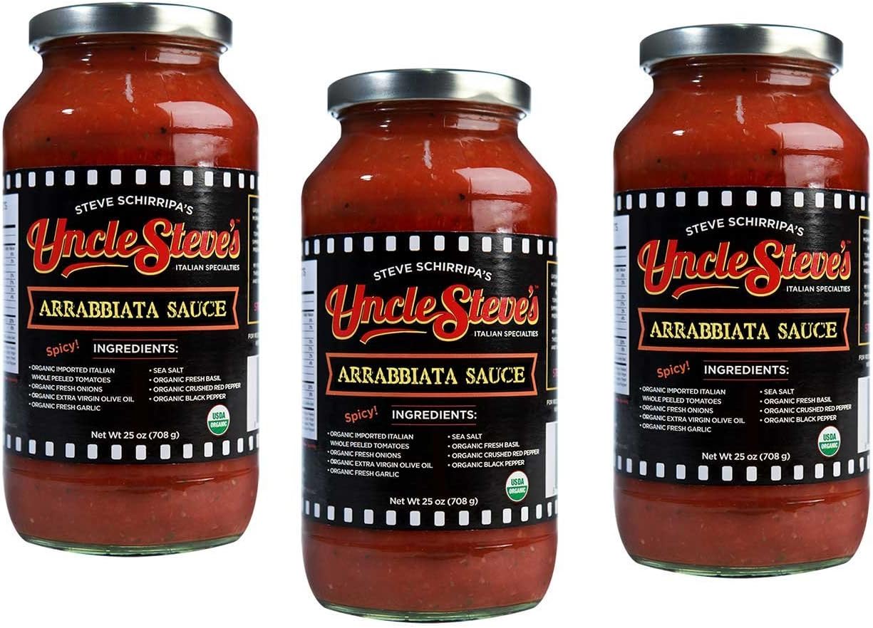 Uncle Steves Sauce, Arrabiata, 25 Ounce