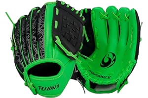PHINIX Baseball Glove Tee-Ball Mitts for Kids Play & Training 8 .5"- 9"